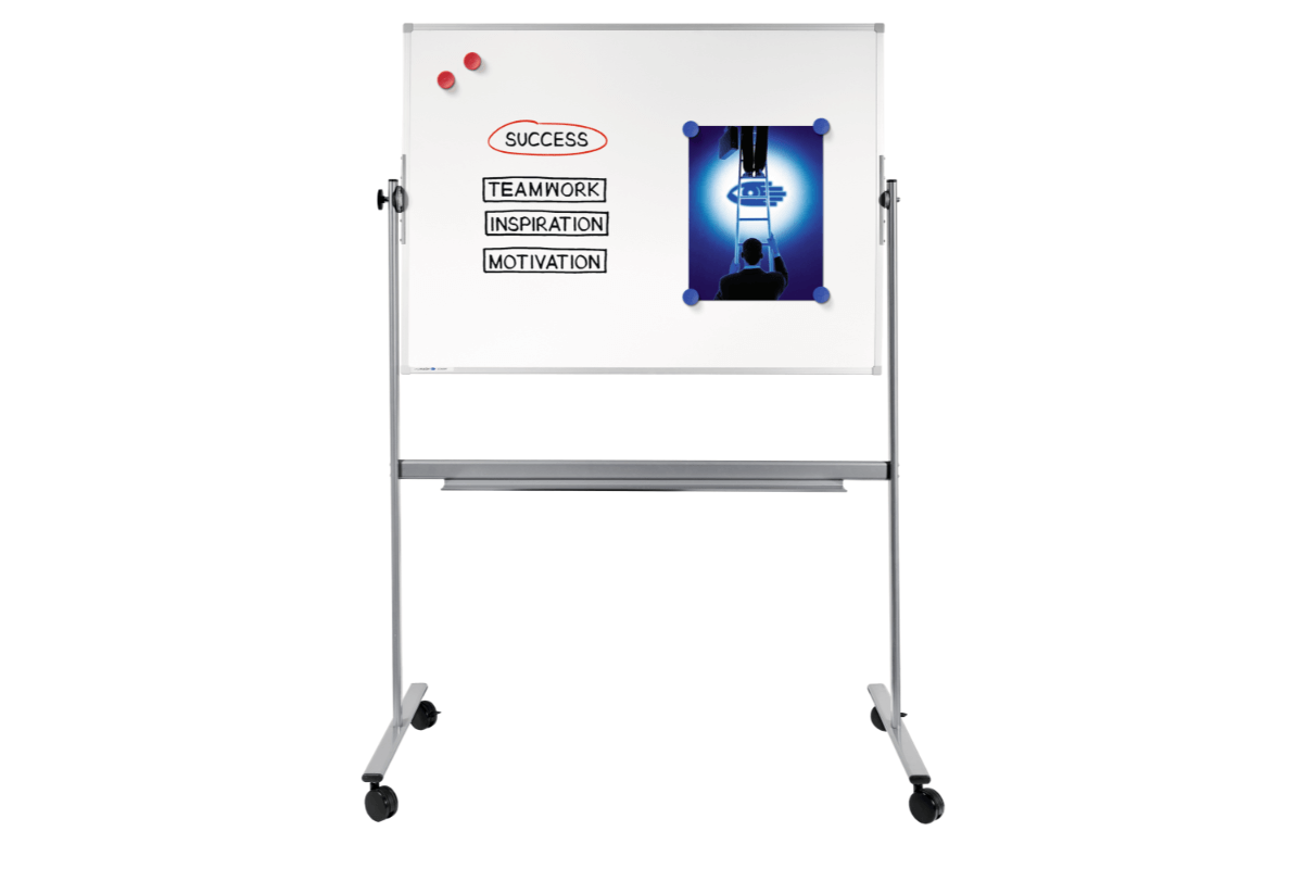 Legamaster ECONOMY revolving whiteboard 90x120cm 
