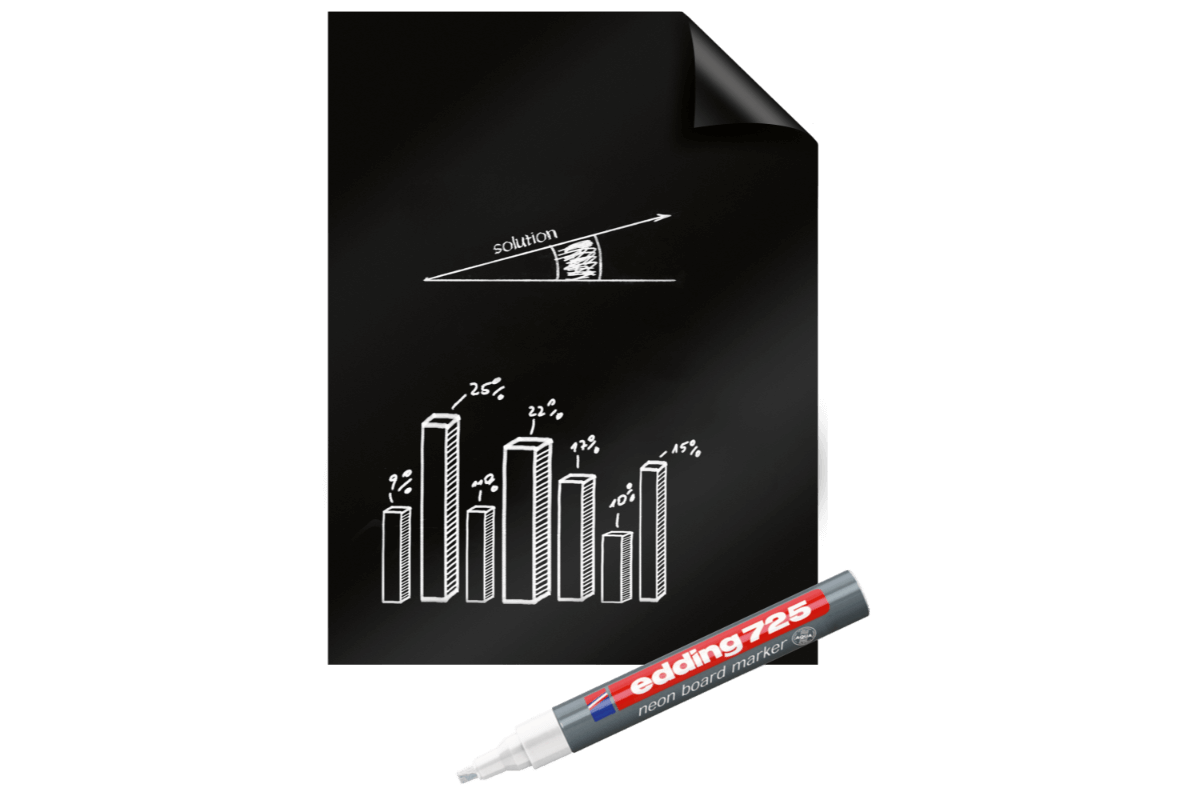 Legamaster Magic Chart blackboard foil 60x80cm 
 - Legamaster