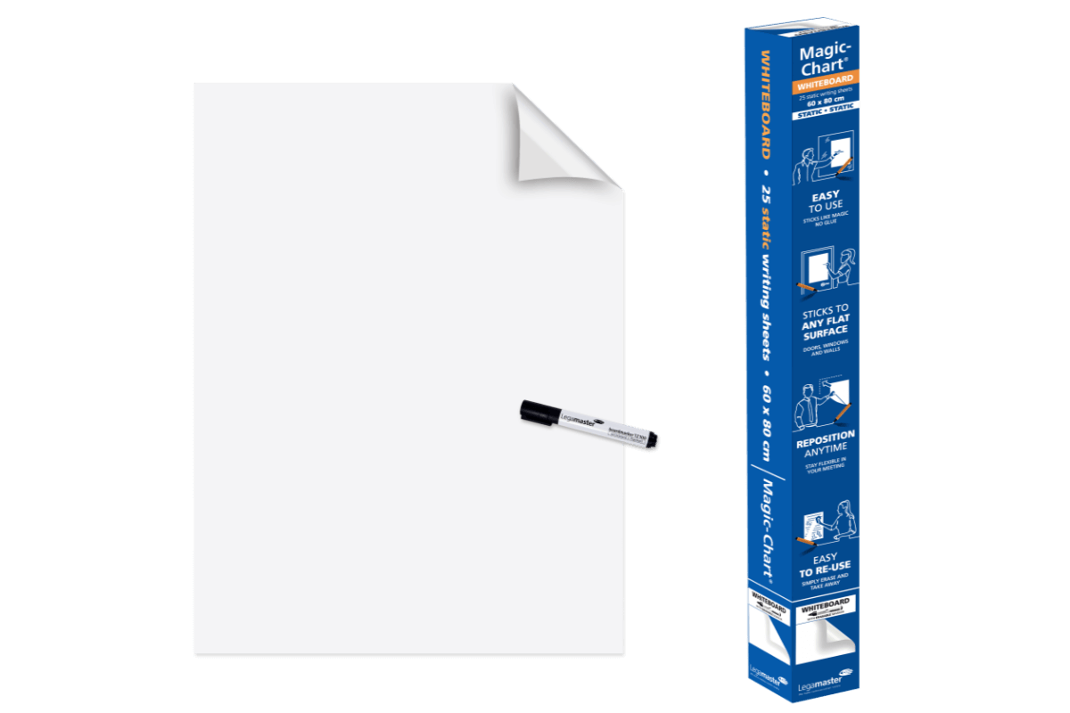 Legamaster Magic Chart whiteboard foil 60x80cm 
