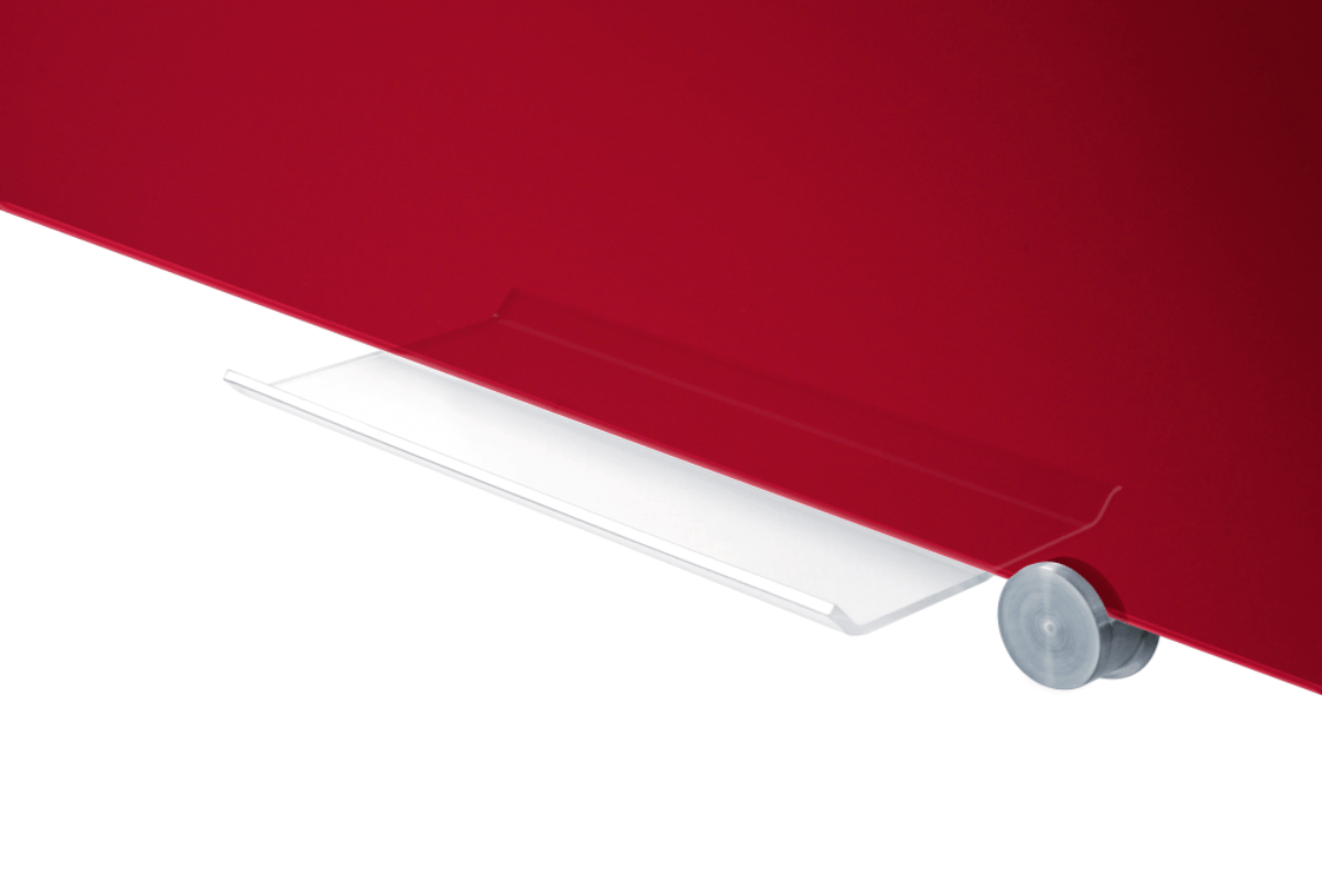 Legamaster glassboard 90x120cm red 
 - Legamaster