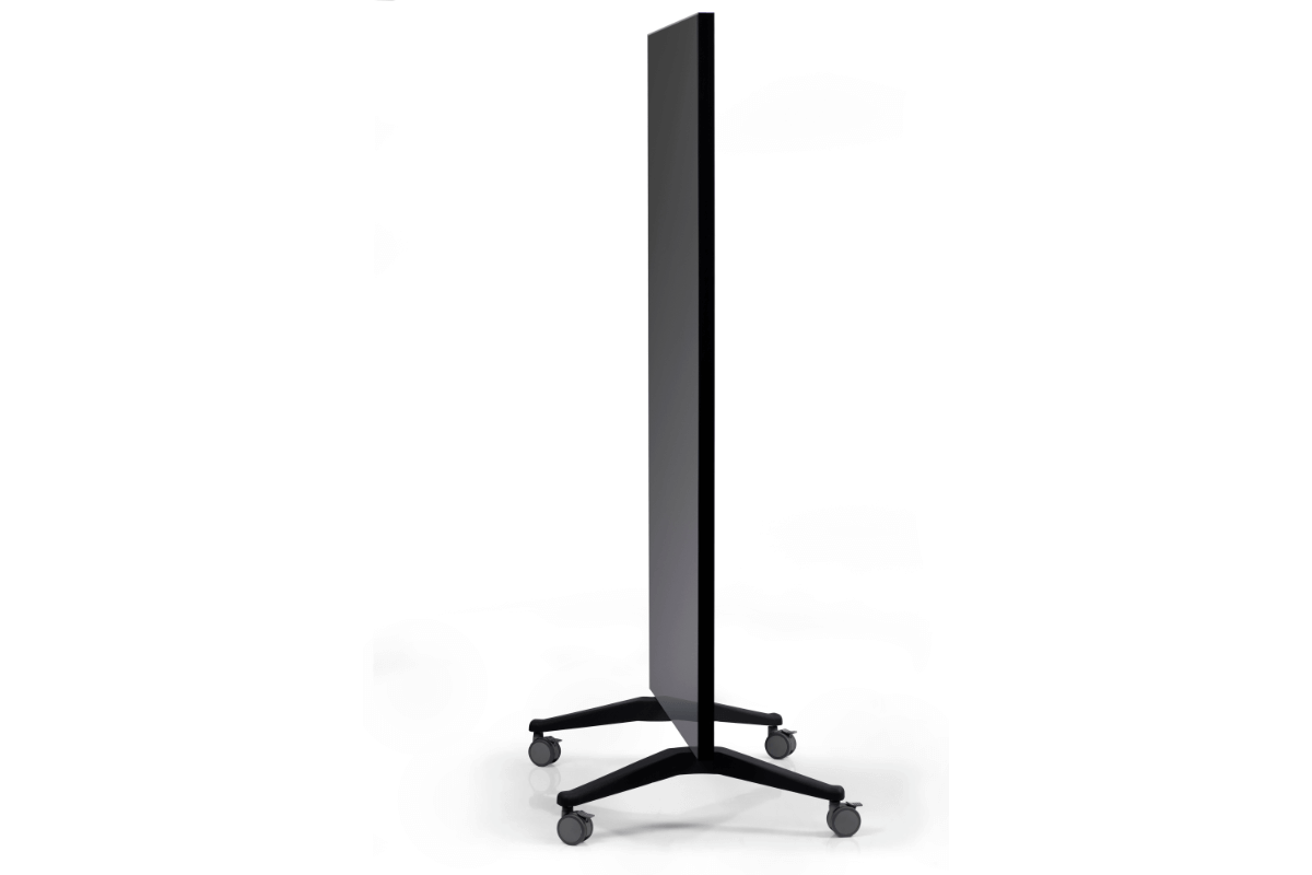 Legamaster mobile glassboard 90x175cm black 
 - Legamaster